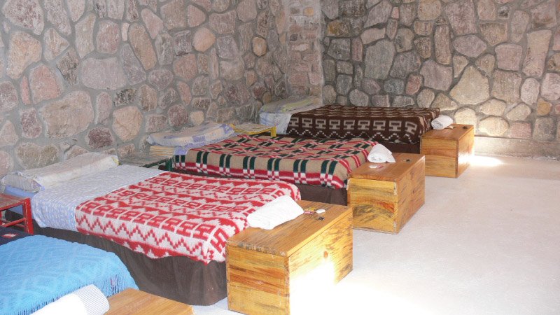 Single Bed from the Hostel Antigua Tilcara, in Jujuy, Argentina