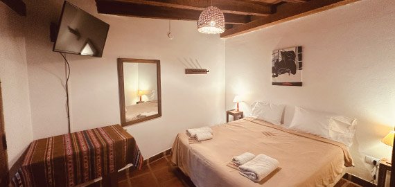 Habitación Económica del Hotel Antigua Tilcara con baño privado 