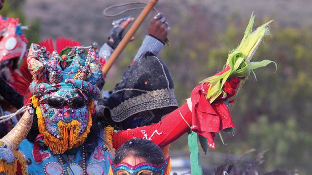 Carnival in the Quebrada de Humahuaca, Jujuy, Argintina